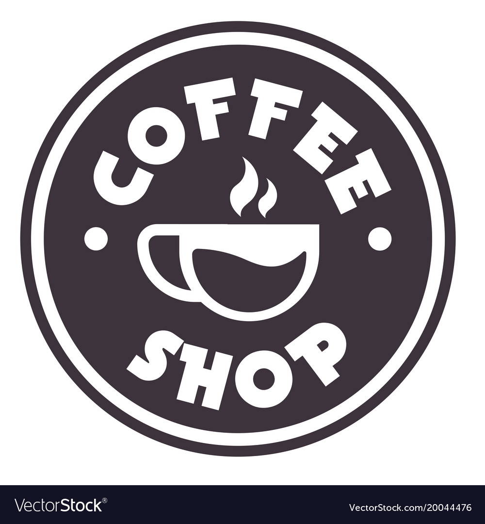 coffee-shop-logo-circle-coffee-cup-circle-backgrou-vector-20044476 ...